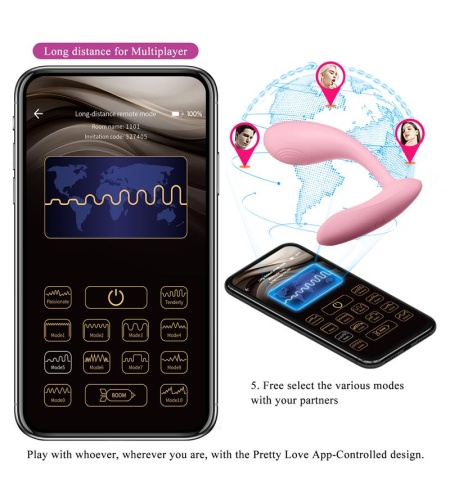 Vibrador G-Spot control con APP