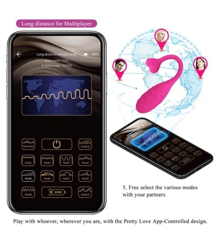 Huevo Vibrador con APP
