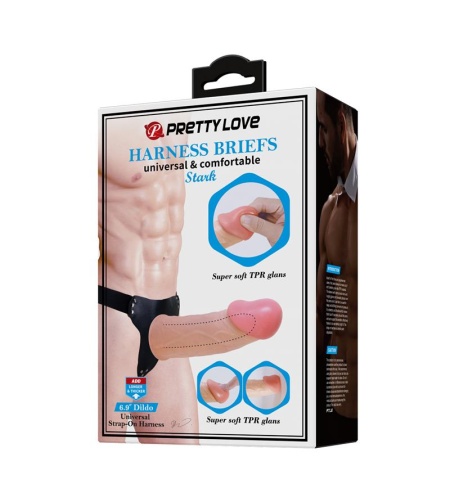 Arnés Ajustable con Pene Hueco