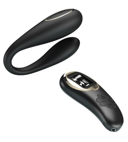 Vibrador de Doble Placer con Mando