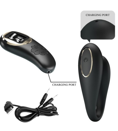 Vibrador de Doble Placer con Mando