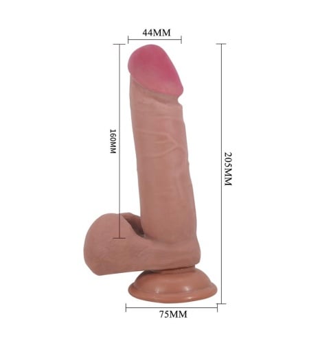 Dildo Efecto Piel 20 cm