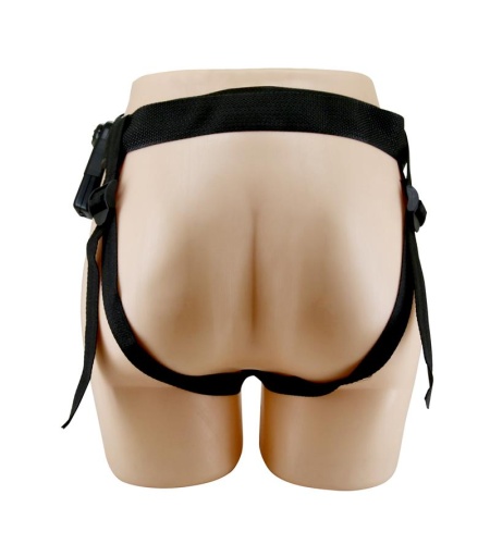 Marion Harness Briefs Universal Con Dildo Vibración 19 Cm Mulato