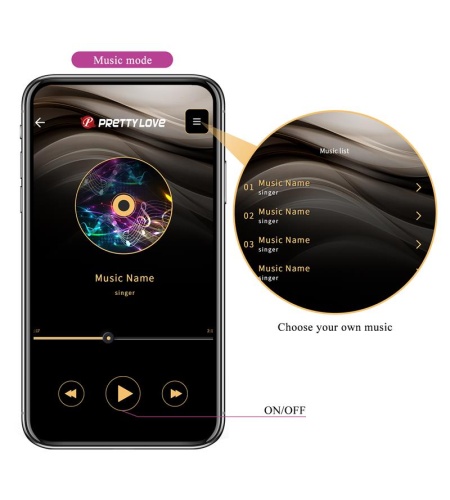 Juguete para Pareja Control con APP