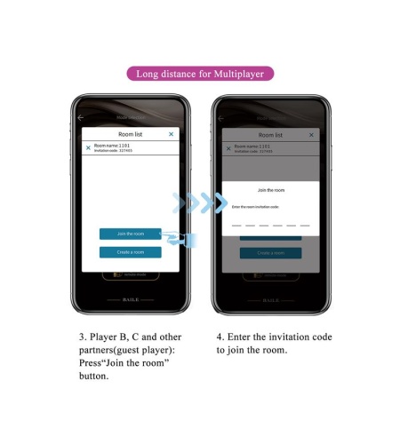 Juguete para Pareja Control con APP