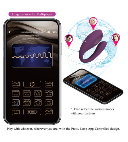Juguete para Pareja Control con APP