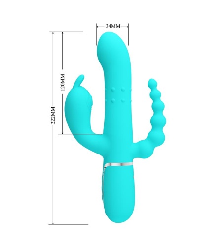 Vibrador Rabbit Triple