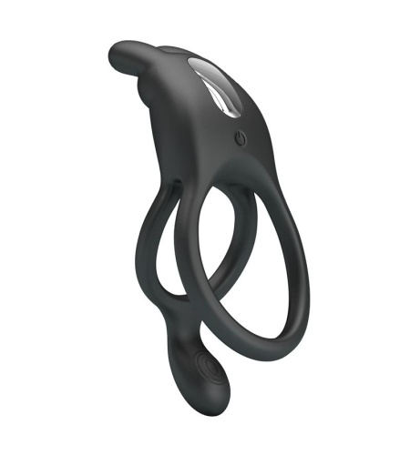 Anillo Vibrador Doble Recargable