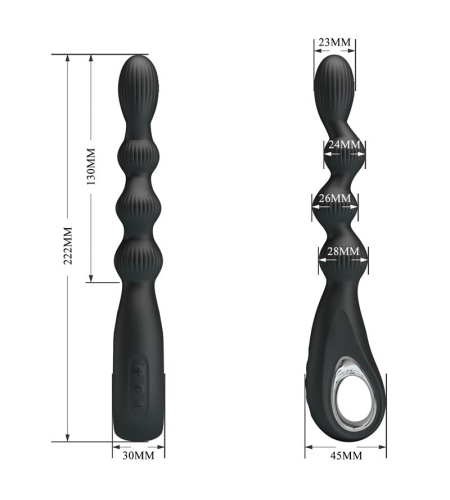 Vibrador Anal Ondulado
