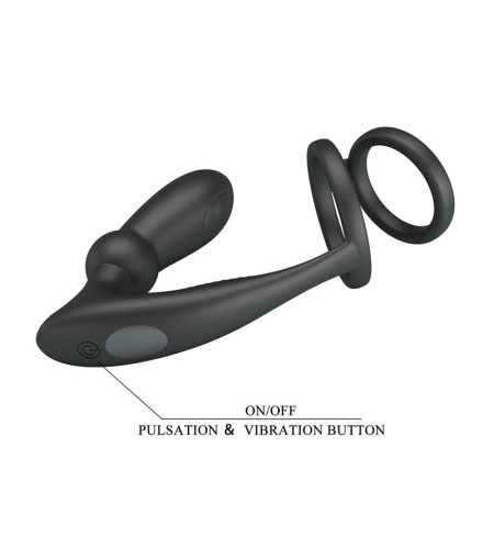 Anillo de Pene con Estimulador Anal Vibratorio