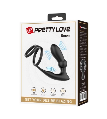 Anillo de Pene con Estimulador Anal Vibratorio