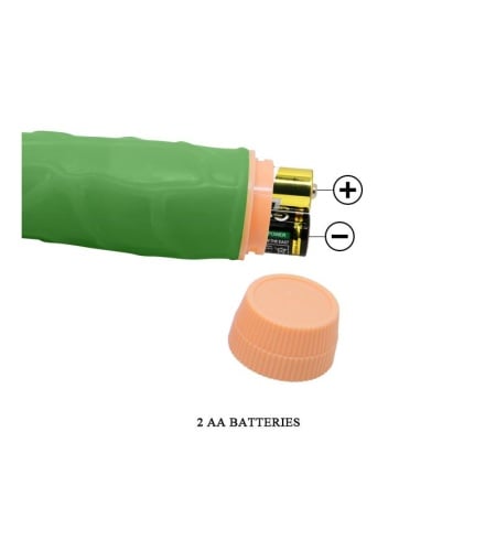 Pene Vibrador Verde 22.5cm