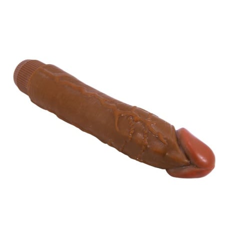 Vibrador Realista Mulato 21 cm