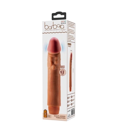Vibrador Realista Mulato 21 cm