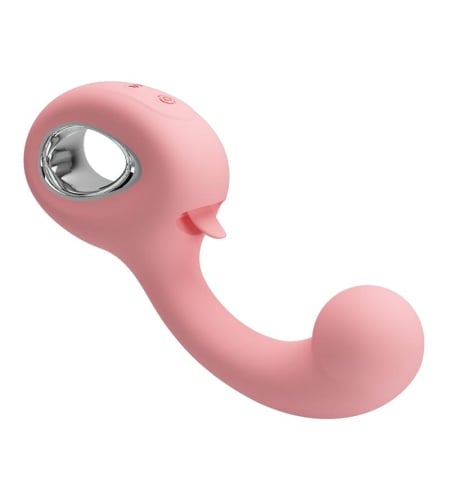 Vibrador Punto G con Efecto Lamido