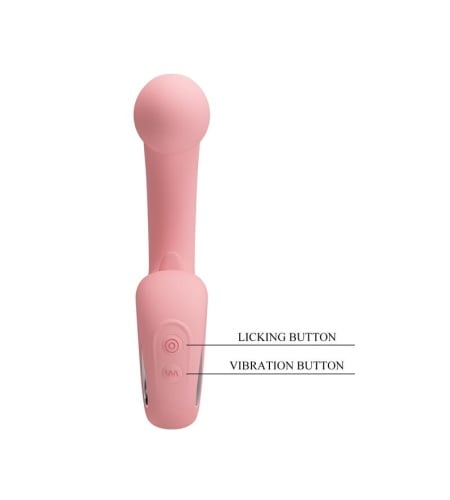 Vibrador Punto G con Efecto Lamido