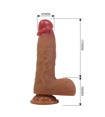 Consolador Realista de 19 cm