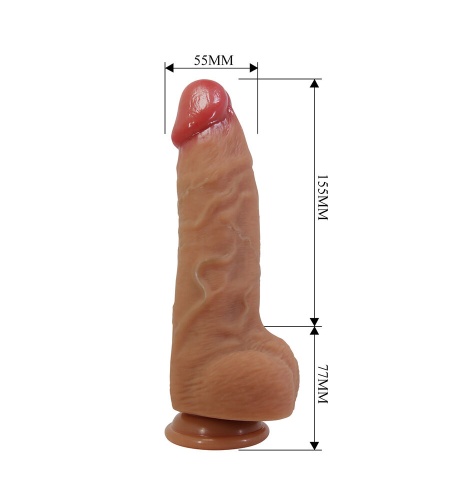 Consolador Realista Extra Ancho 23 x 5,5 cm