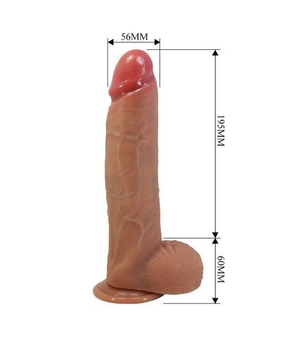 Consolador Realista de 25 cm