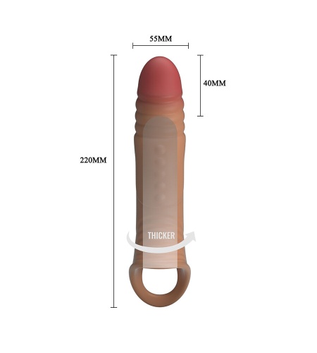 Funda para pene con Vibración