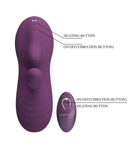 Vibrador Manos Libres con Efecto Calor