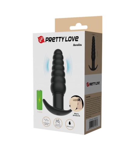Plug Anal Ondulado con Vibración