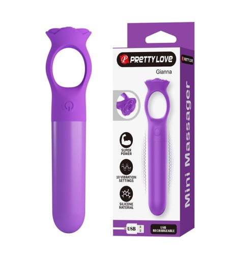 Pene Vibrador Recargable 20cm