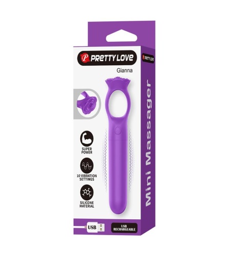 Pene Vibrador Recargable 20cm