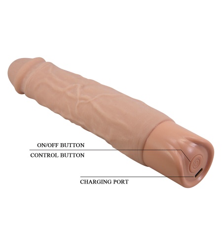 Vibrador Realista Recargable 22cm