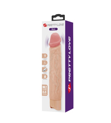 Vibrador Realista Recargable 22cm