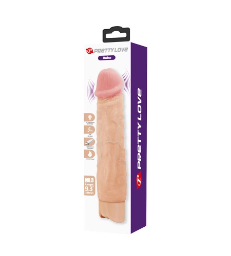 Vibrador sin Testículos Recargable