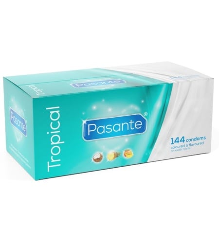 Preservativos Pasante Tropical 144 unidades