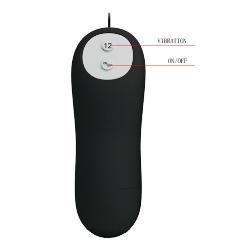 Vibrador Anal Ergonómico 11 cm