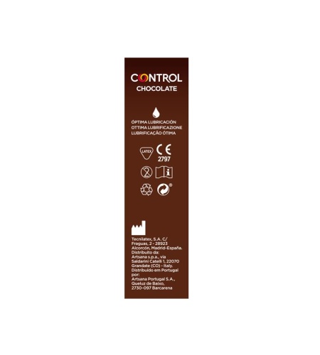 Control Fussion Chocolate – Preservativos con Aroma y Sabor a Chocolate