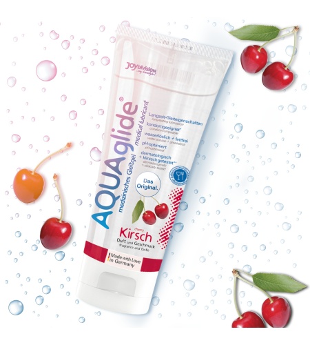 Lubricante Aquaglide Cereza