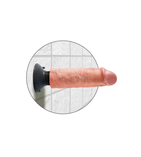 King Cock Vibrador Blanco sin testículos 6" (15,24 cm)