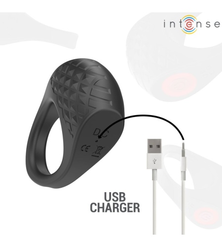 Anillo Vibrador Recargable con Mando a Distancia