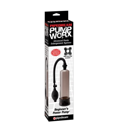 Pump Worx Bomba Pene Negro