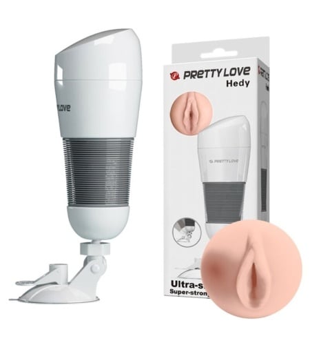 Pretty Love Masturbador Vagina con Ventosa