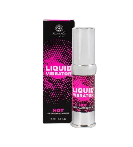 Vibrador Líquido Con efecto calor y aroma