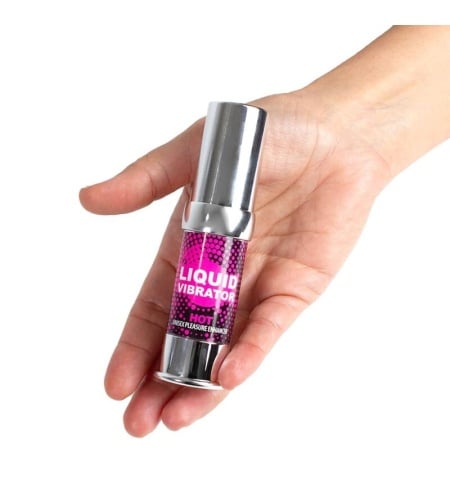 Vibrador Líquido Con efecto calor y aroma