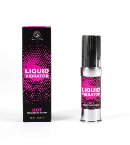 Vibrador Líquido Con efecto calor y aroma