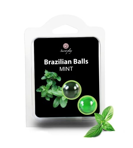 Bolas Brasileñas 2 Unidades Menta
