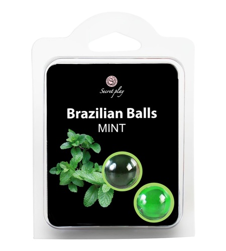 Bolas Brasileñas 2 Unidades Menta