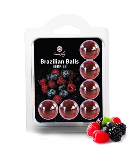 Bolas Brasileñas 6 Unidades Frutas del Bosque