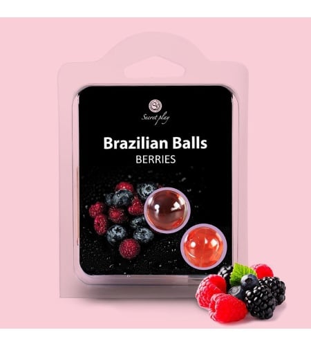 Bolas Brasileñas 2 Unidades Frutas del Bosque