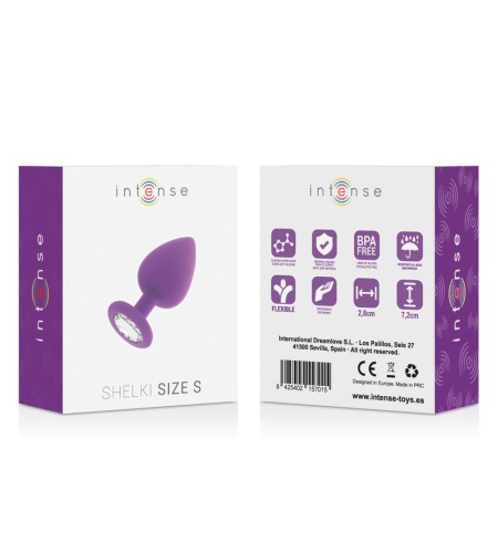 Plug Joya Lila Tamaño S