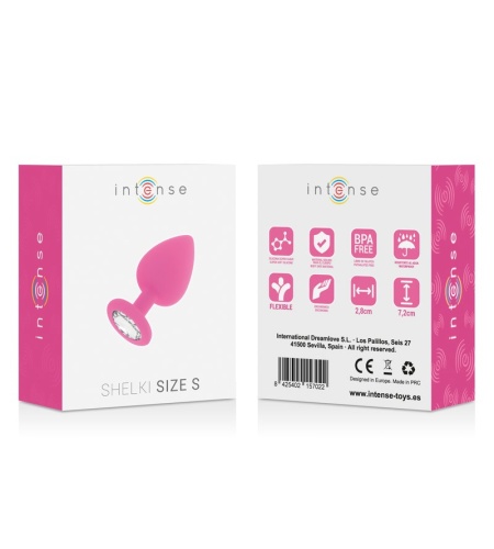 Plug Joya Fucsia Tamaño S