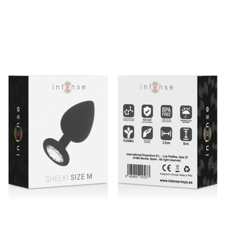 Plug Joya Negro Tamaño M