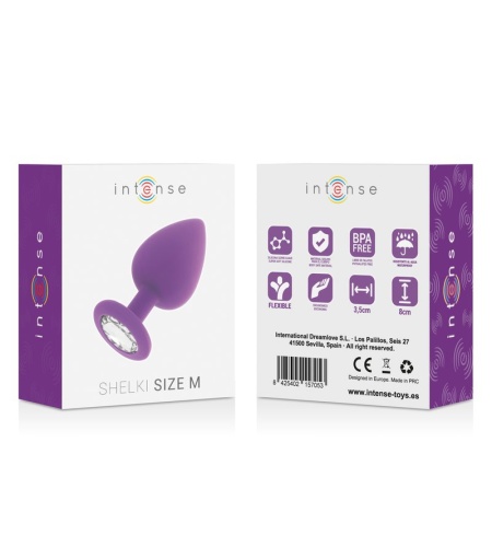 Plug Joya Lila Tamaño M